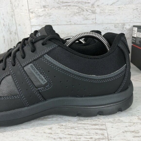 Rockport Get Your Kicks Blucher Casual Pro Walker Shoe Black M79268 MENS Sz 10 M - Picture 3 of 11